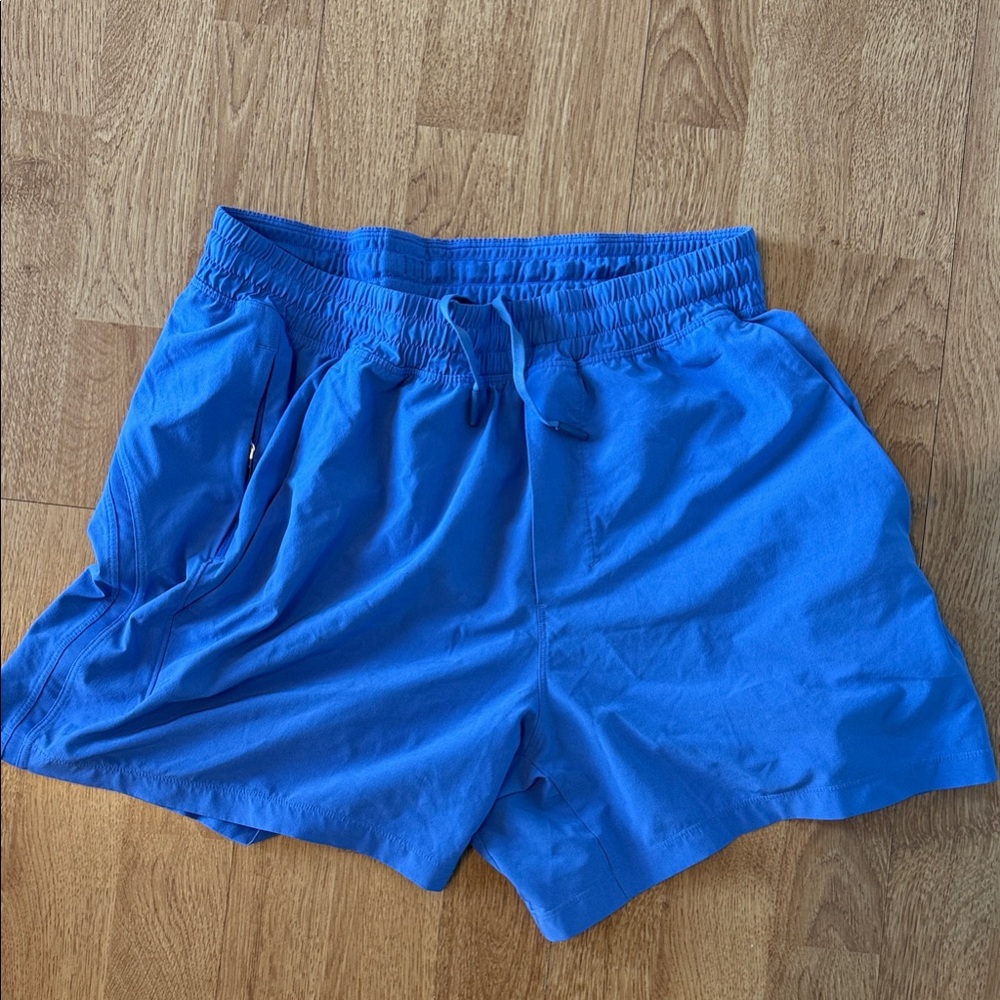 lululemon athletica Men's Bright Blue Athletic Shorts